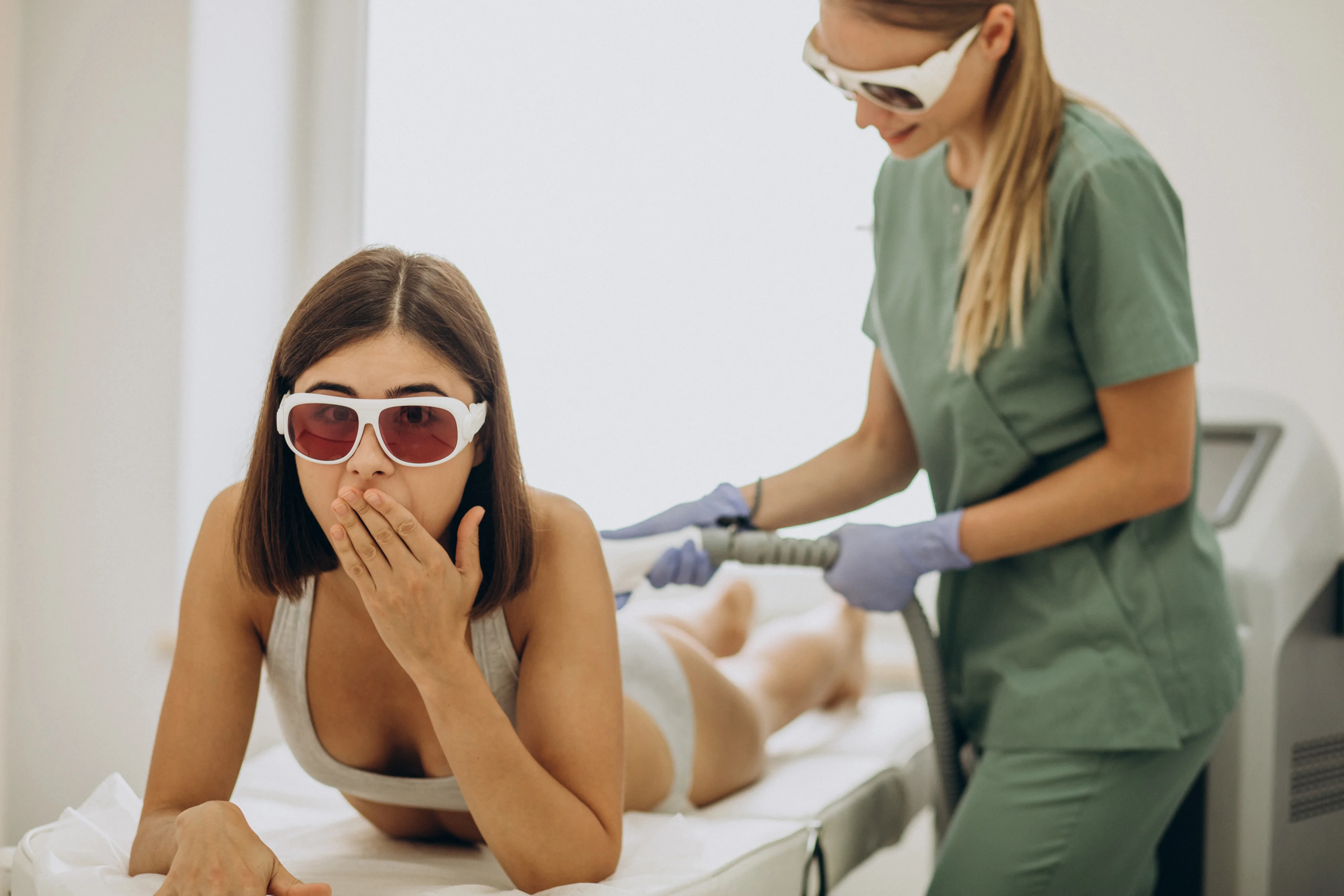 Laser hair removal treatment using advanced laser technology in Karachi
